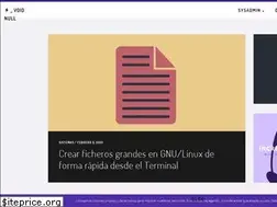 Sites similar to voidnull.es