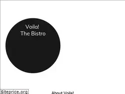 Sites similar to voilathebistro.com