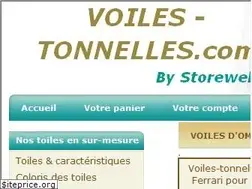 Sites similar to voiles-tonnelles.com