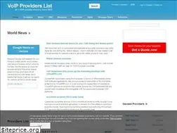 Sites similar to voipproviderslist.com