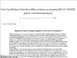 Sites similar to voirseriestreaming.net