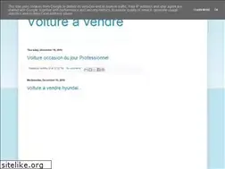 Sites similar to voiture-vendre.blogspot.com