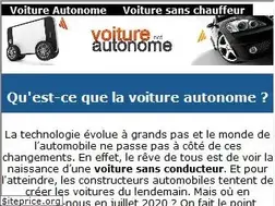 Sites similar to voitureautonome.net