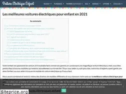 Sites similar to voitureelectriqueenfant.net
