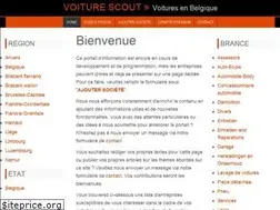 Sites similar to voiturescout.be