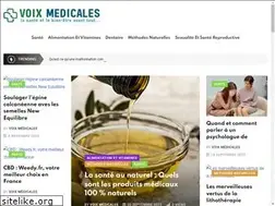 Sites similar to voixmedicales.fr