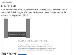 Sites similar to volantinolidl.it