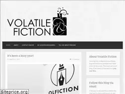 Sites similar to volatilefiction.wordpress.com