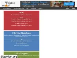 Sites similar to volatileread.com