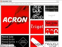 Sites similar to volcano-type.de