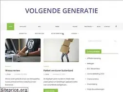 Sites similar to volgendegeneratie.nl
