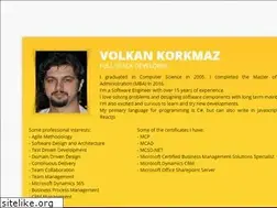 Sites similar to volkankorkmaz.net
