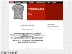 Sites similar to volkorenavond.nl
