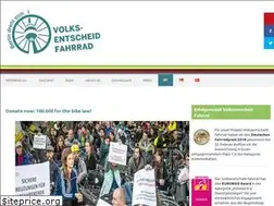 Sites similar to volksentscheid-fahrrad.de