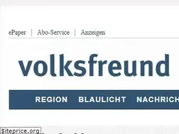 Sites similar to volksfreund.de