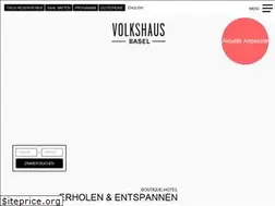 Sites similar to volkshaus-basel.ch