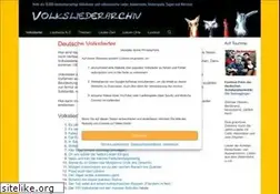Sites similar to volksliederarchiv.de