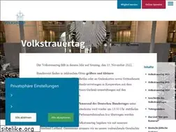 Sites similar to volkstrauertag.de
