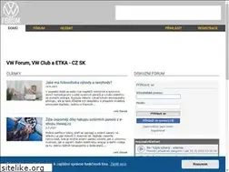 Sites similar to volkswagen-forum.cz