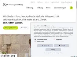 Sites similar to volkswagen-stiftung.de