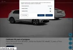 Sites similar to volkswagen.com.sg