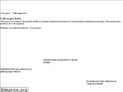 Sites similar to volkswagenlehti.fi