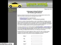 Sites similar to volkswagenlemonlaw.com