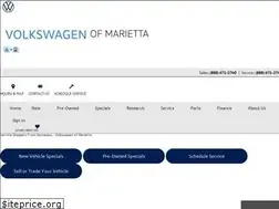 Sites similar to volkswagenofmarietta.com