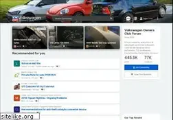 Sites similar to volkswagenownersclub.com
