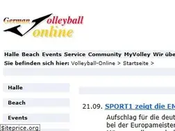 Sites similar to volleyball-online.de
