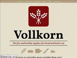 Sites similar to vollkorn-typeface.com