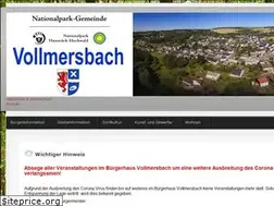 Sites similar to vollmersbach.de