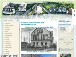 Sites similar to vollmershain.de