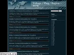 Sites similar to voltageplugregion.com