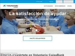 Sites similar to voluntarioslacaixa.org