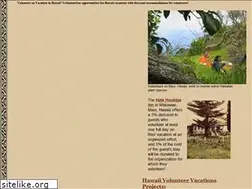 Sites similar to volunteer-on-vacation-hawaii.com