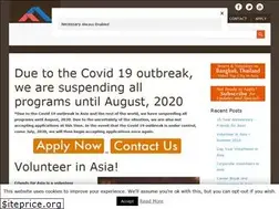 Sites similar to volunteerasia.org