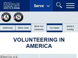 Sites similar to volunteeringinamerica.gov