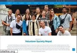 Sites similar to volunteersocietynepal.org