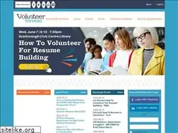 Sites similar to volunteertoronto.ca