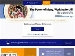 Sites similar to volunteeryourtime.org