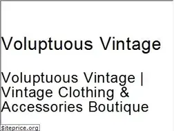 Sites similar to voluptuousvintage.com