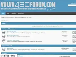Sites similar to volvo480forum.com