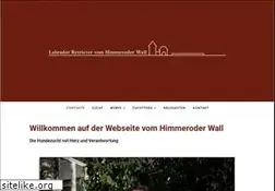 Sites similar to vom-himmeroder-wall.de
