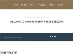 Sites similar to vomcranberrycreek.com
