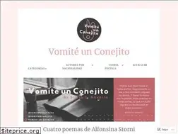 Sites similar to vomiteunconejito.wordpress.com