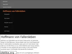 Sites similar to von-fallersleben.de