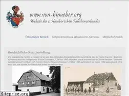 Sites similar to von-hinueber.org