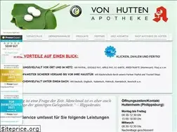 Sites similar to von-hutten-apotheke.de