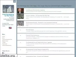 Sites similar to von-nuernberg-nach-den-haag.de